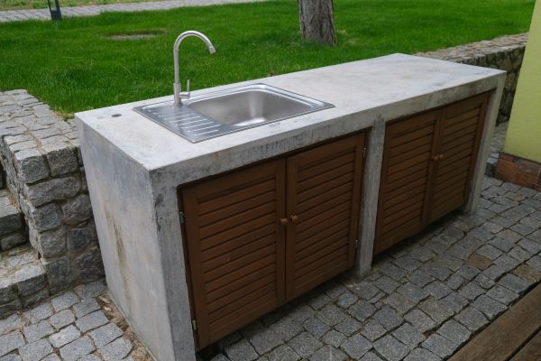 Exterior Cabinet Installation in Pflugerville