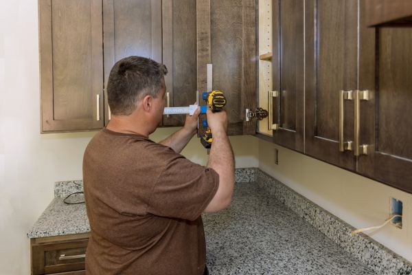 Furniture Handle Installation in Pflugerville
