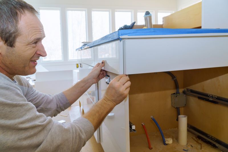 Finished Custom Cabinets